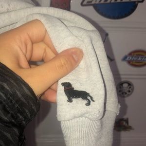 BLACKDOG CROPPED SWEATSHIRT || CREWNECK